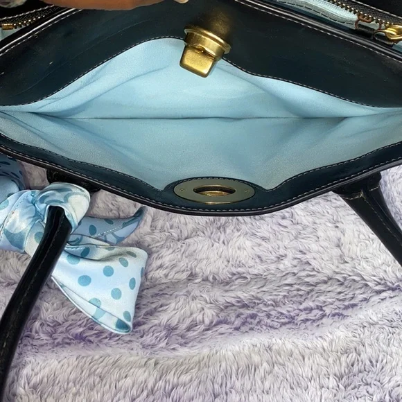 COACH GENUINE LEATHER MADELINE BAG with TWILLY - Picture 15 of 16